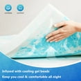 thumbnail image 2 of Beddle 3 inch Cooling Gel Memory Foam Mattress Topper for Queen Size Bed,CertiPUR-US Certified, 2 of 5