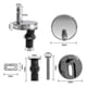 thumbnail image 3 of 1-Piece Toilet Seat Hinge Fixing Kit with Top Mount Bolts, 3 of 3