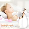 thumbnail image 2 of Weipeensee Facial Steamer Face Steamer for Home Facial Warm Mist Humidifier Atomizer for Face Sauna Spa Sinuses Moisturizing White (A), 2 of 7
