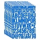 thumbnail image 1 of Uxcell Letras y Números de Vinilo Kit de Calcomanías, Calcomanías Autoadhesivas para Buzón, Señal Azul Claro 612 Piezas 6 Hojas, 1 of 6