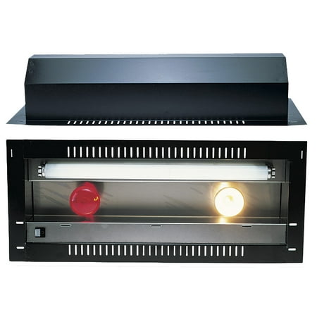 

Zoo Med Slider Hood (30 - Holds 1 24 Fluorescent/2 Incandescent)