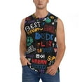 thumbnail image 1 of Balery Basketball Camisetas sin mangas para hombre, absorbe la humedad y protege contra el mal olor.-Medium, 1 of 7