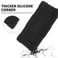 thumbnail image 4 of Hoibon Case for Samsung Galaxy Tab A9 8.7 Inch 2023 Model (SM-X110/X115/X117), Heavy Duty Shockproof Rugged Protective Case with Shoulder Strap for Samsung Galaxy Tab A9 8.7 Inch 2023 - Black, 4 of 6