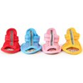 thumbnail image 4 of 4 Uds zapatos para mascotas Color sólido suela de goma antideslizante sandalias para perros zapatos para exteriores brillar Electrónica, 4 of 5