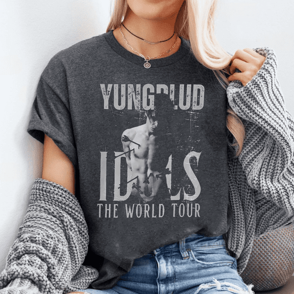 Unisex Yungblud Tour 2025 Graphic T-Shirt, Sizes S-5XL, Gategoo