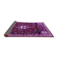 thumbnail image 2 of Ahgly Company Indoor Round Persian Purple Traditional Area Rugs, 4' Round, 2 of 4