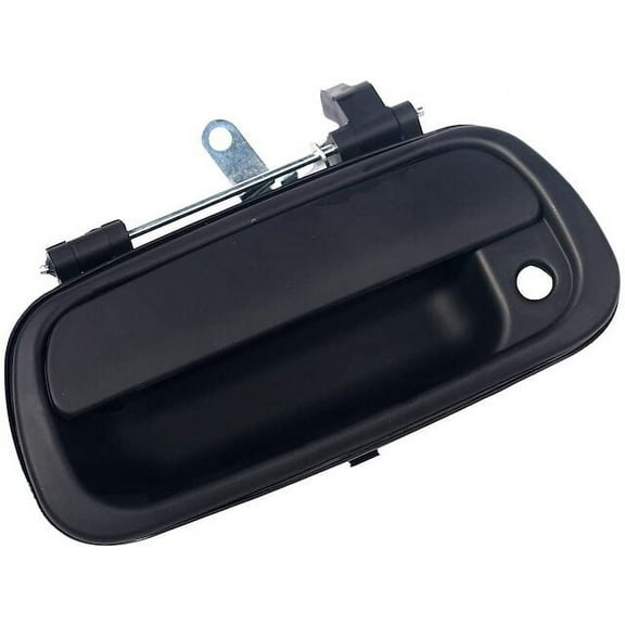 Rear Tailgate Handle - Black Textured - Compatible with 2000 - 2006 Toyota Tundra 2001 2002 2003 2004 2005