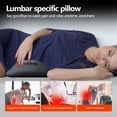thumbnail image 2 of This 3-in-1 back massager features traction, vibration massage, and heat therapy functions, effectively relieving sciatica pain. It is suitable for massaging the neck, back, and areas affected by sci, 2 of 8