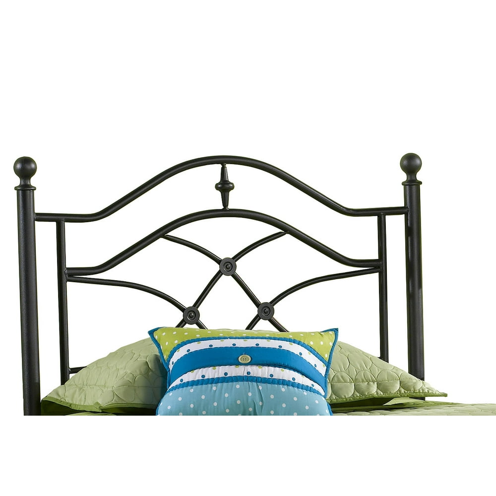 Hillsdale Furniture Cole Twin Metal Headboard, Black Twinkle Walmart