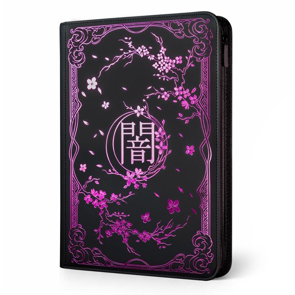 Carpeta para cartas coleccionables SleeveChief Darkness para 360 cartas, PU