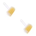 thumbnail image 4 of Moyic Eliminadores de pelusas reutilizables, limpiador de polvo de silicona lavable, peine para perros y gatos, cepillo de pelo para afeitar Type2 NO2, 4 of 6