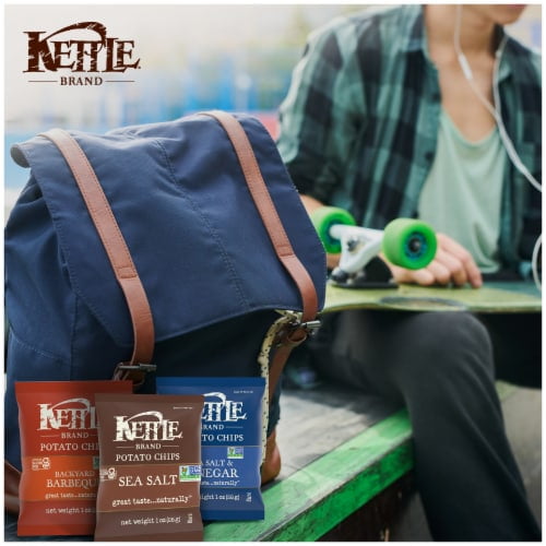 Kettle Brand Kettle Potato Chips Variety Pack 20 ct / 1 oz - Pack of 2