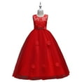 thumbnail image 2 of Godderr Kids Girls Flower Girl Dress Girls Birthday Dress Big Girls' Dresses Ball Gown Birthday Dresses Cute Dresses for Teen Girls Pageant Dresses for Toddler Girls Puffy Dress for 4-16Y, 2 of 7