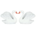 thumbnail image 6 of MLINS  2 Pcs Swan Ornaments Christmas Outdoor Figurines Lovers White, 6 of 8