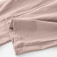 thumbnail image 3 of LYEAA Pajama Pants Women Cotton Soft Breathable Elastic waist Home Loungewear Causal Loose Solid Drawstring Long Sleep Pants Comfortable Sleepwear Bottoms with Pockets Beige M, 3 of 5