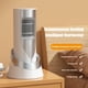 thumbnail image 5 of Máquina Calentadora Calentador Aire Caliente Escritorio Portátil 1200W PTC Calentamiento Rápido Dos Engranajes Ruido Ahorro Vuelco/sobrecalentamiento Apagado Automático para El La Oficina en Casa, 5 of 9