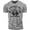 T-Shirt Heather Grey, variant on Gymish Adrenaline Workout T-Shirt for Men – Funny Gym Shirt, Lifting Tee, Men's Gym T-Shirts, Workout Shirts, Athletic Tops, Fitness Gym Wear
