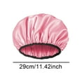 thumbnail image 3 of 2DXuixsh Bonnet de Douche pour Femmes pour le Bain, Étanche, Ajustable, Réutilisable, Très Grand, pour Semis, Bonnet de Salle de Bain, Couvre-Tête Imprimé en Eva, Bonnet de Douche C, 3 of 6