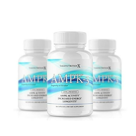 Takenutritionx AMPK Activator Boost energy Promote Longevity,Weight Loss Supports metabolism 60 (Best Way To Boost Metabolism For Weight Loss)