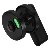 Nylon Plastic Toilet Lock for Public Restrooms Black Color Ensures Privacy and Safety