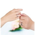 thumbnail image 5 of 6mm Stainless Steel Couples Promise Ring Wedding Engagement Ring, 5 of 5