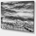 thumbnail image 2 of Impression sur Toile Paysage Urbain Noir et Blanc de Londres, 2 of 3