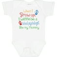 thumbnail image 3 of Inktastic School Psychologist Like Mommy Boys or Girls Baby Bodysuit, 3 of 5