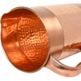thumbnail image 6 of Pure Copper Water Jug with 2 Straight-Style Tumblers (Hammered & Plain) - Ayurvedic Benefits, 6 of 8