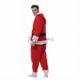 thumbnail image 4 of Adult Christmas Women Men Onesie Funny Kigurumis Unisex Cartoon Pajamas Polar Fleece Jumpsuit Sleepwear Halloween Gift, 4 of 4