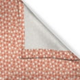 thumbnail image 3 of Ambesonne Retro Kitchen Curtains, Pastel Deformed Circles, 55"x45", Burnt Sienna Dark Peach, 3 of 3