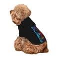 thumbnail image 5 of Honeii Neon Psychedelic Giraffe Print Small Dog Hoodies Pet Hooded Sweatshirts Fall Winter Puppy Cat Sweaters Warm Clothes for Small Dogs Outfits Costume-X-Small, 5 of 7
