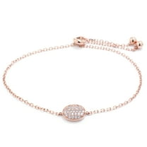 Marisol & Poppy CZ Adjustable Bolo Bracelet in Sterling Silver for Women