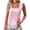 Pink, variant on Wenini Womens Tank Tops Lace Square Neck Sleeveless Floral Boho Casual Summer Lightweight Soft Flowy Beach Vacation Holiday Tops, White S