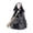 A, variant on Kitchen Witch Doll, 6.5x2.76 Inch Halloween Tabletop Ornament, Handmade Fabric Figurine with Broom for Distressed Grey Gothic Home Decor Family Present, bldnkj, Makeup Organizers