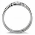 thumbnail image 4 of High polished (no plating) Stainless Steel Ring with No Stone for Women Style TK052, 4 of 5
