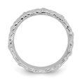 thumbnail image 3 of Sterling Silver Rhodium Ring, 3 of 11