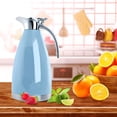 thumbnail image 6 of ACDANC 68 Oz Stainless Steel Coffee Thermal Carafe / Double Walled Vacuum Insulated / 12 Hour Heat Retention / 2 Liters(Blue), 6 of 10