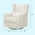 thumbnail image 4 of Carter's Arlo Recliner and Swivel Glider | Water Repellent Fabric, 4 of 6