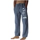 thumbnail image 2 of Puntoco Pantalones casuales largos para hombre, pantalones casuales con estampado de moda para hombre, cintura elástica con bolsillos, pantalones deportivos, 2 of 3