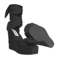 thumbnail image 5 of Alpargata De Plataforma Anna Con Yute Ajuste Estilizado Lona Negro Para Mujer, 5 of 5