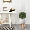 thumbnail image 6 of Ludlz 2 PCS 4 Layers Artificial Plant Topiary Ball Faux Boxwood Decorative Balls for Backyard, Balcony,Garden, Wedding and Home Décor, 6 of 8