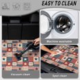 thumbnail image 5 of COEQINE Car Trunk Liner for Dogs All Season Rear Cargo Mat Car Boot Cover Heavy Duty Washable Pet Cargo Protector Fit for Sedans, SUVs & Trucks, Vintage USA Flag Patchwork, 5 of 7