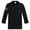 25#Black, variant on Long Sleeve Chef Coat Jacket Lightweight Button Chef Uniform