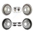thumbnail image 1 of Transit Auto Front Rear Coated Disc Brake Rotors and Ceramic Pads Kit for Car BMW 328i xDrive X1 328xi KGT-101119, 1 of 11