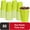 Lime Green, variant on DecorRack 80 Party Cups, 16 fl oz -BPA Free- Plastic Soda Cups, Yellow (Pack of 80)
