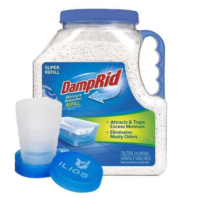 Recambio absorbente de humedad ILIOS DampRid 3,4 kg sin fragancia