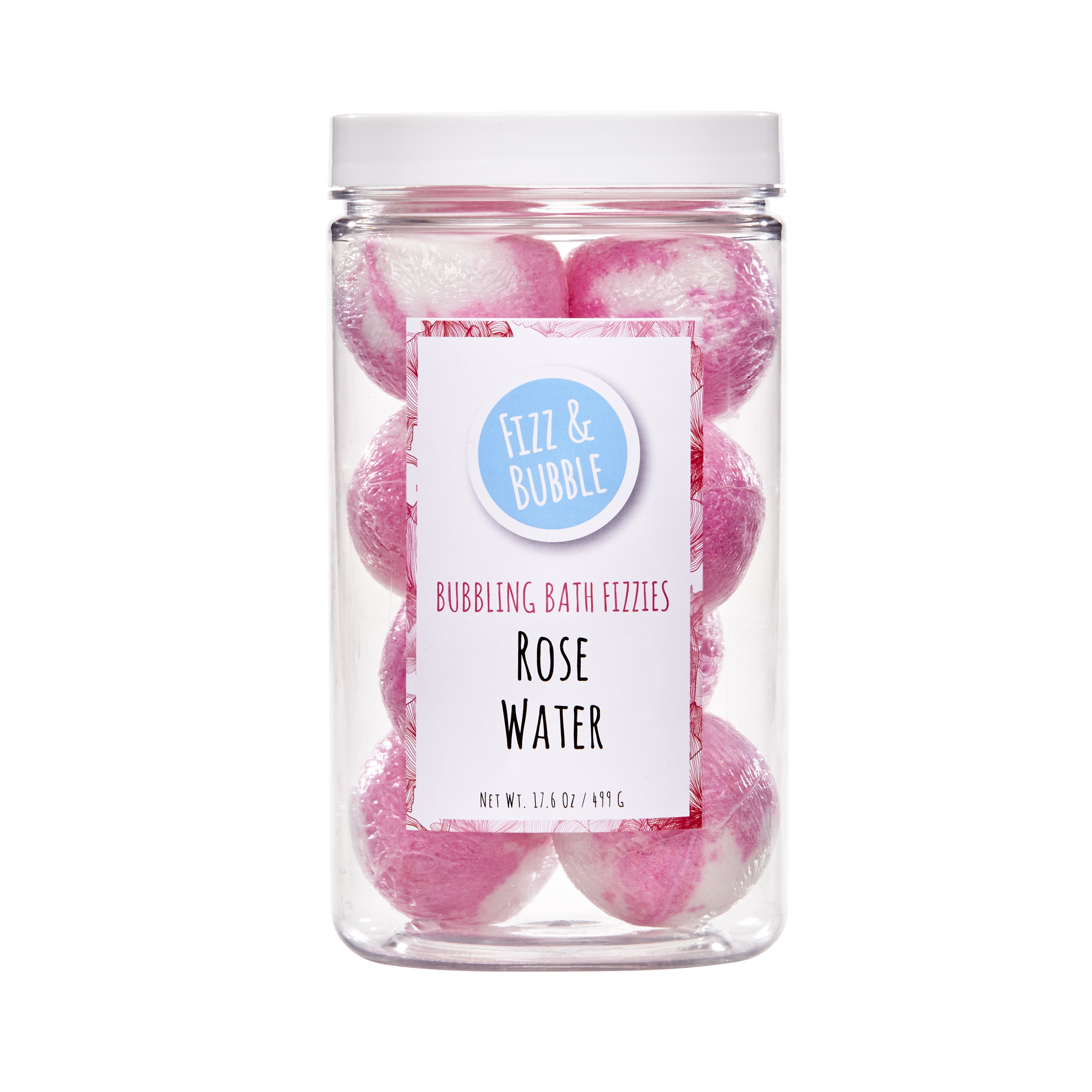Fizz & Bubble Fizz & Bubble Rose Water Bubbling Bath Bomb Fizzies