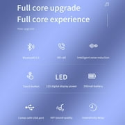 lighten Tune Buds - True wireless Noise Cancelling earbuds, Pure Bass Sound, Bluetooth 5.3, 4-Mic technology for Crisp, Clear Calls, Up to 48 hours of battery life,