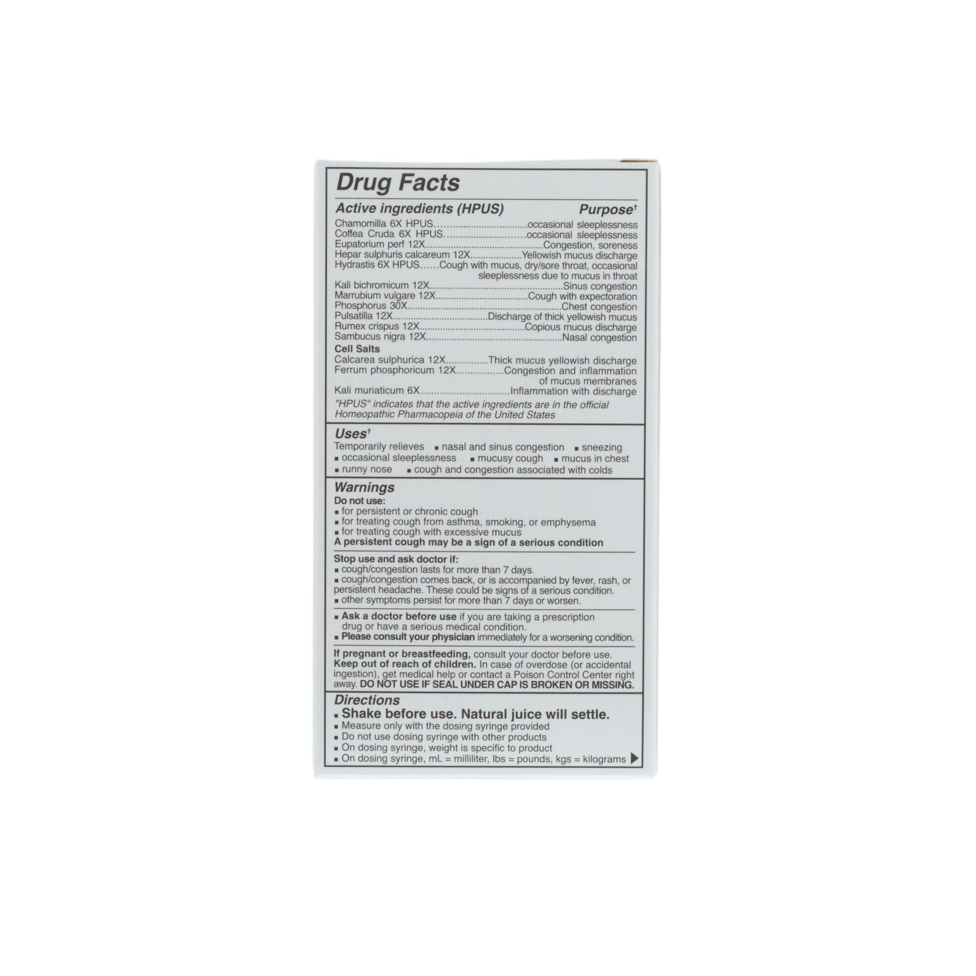 (2 pack) Dr. Talbot's Infant Night Time Cold and Mucus Relief Medicine with Cell Salts, Grape, 4 fl oz