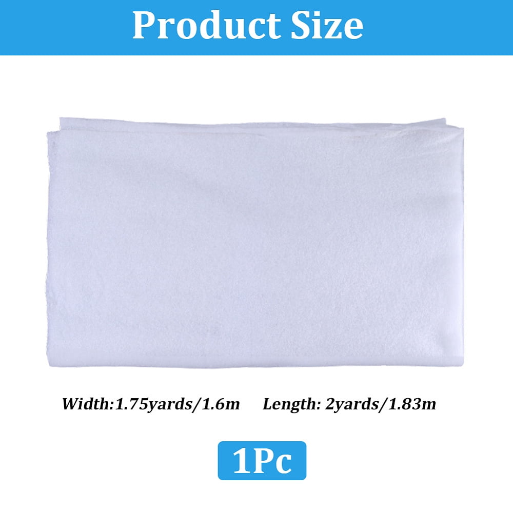 63 Inch 2 Yards White Quilt Batting Polyester Wadding Fiberfill U olstery Fiber Quilting Stuffing Wrapping Fabric